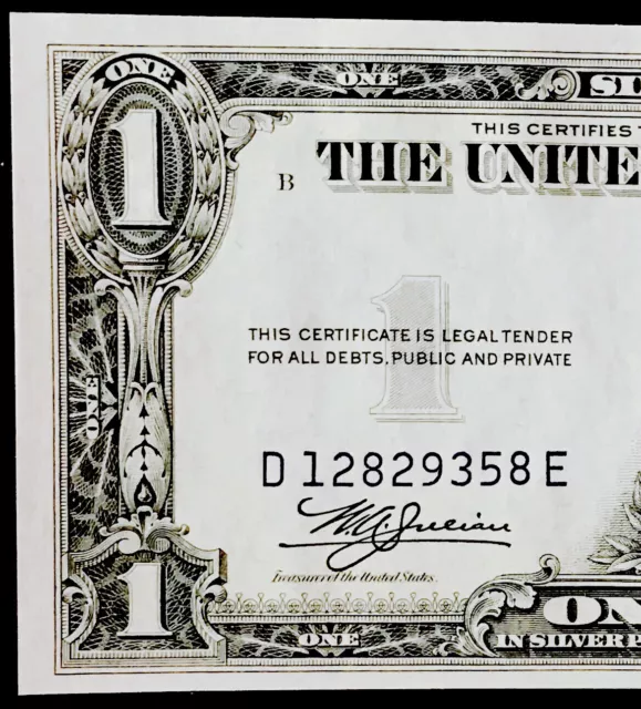 1935 Silver Certificate! Flawless Superb Gembu++So Scarce This Nice! Nr#F239_390