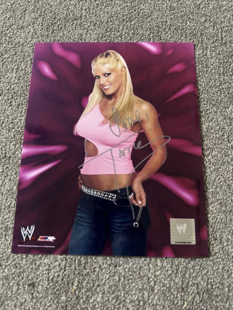 Wwe Torrie Wilson Hand Signed 8X10 Autographed Photo