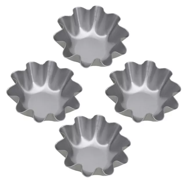 Herramientas para hornear 4 piezas molde para cupcake cupcake panecillo lata de papel de aluminio-KR