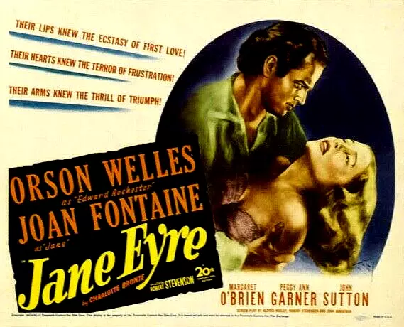16mm Feature Film: JANE EYRE (1943) Orson Welles, Joan Fontaine - EXCELLENT ORIG