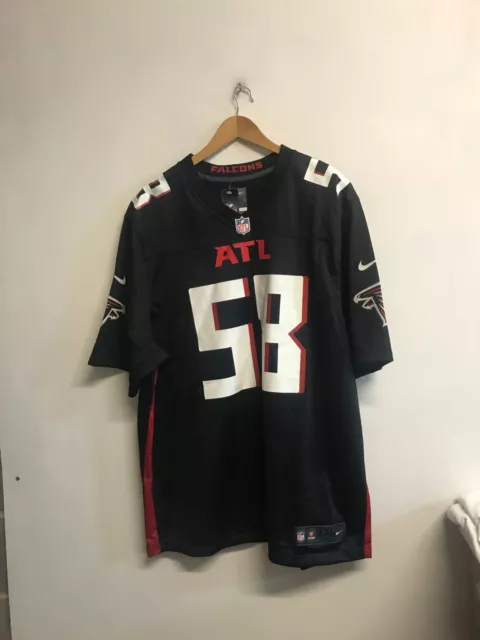 Atlanta Falcons Trikot Herren Nike NFL Heimtrikot - 2XL - Sito 58 - Neu mit Etikett