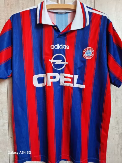 Bayern Munich Fc 1995/1997 Home Football Shirt Jersey Germany