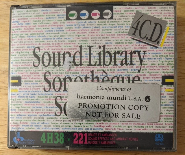 SOUND LIBRARY [BOX] by Various Artists (CD, Jan-1996, 4 Discs, Tempo ...