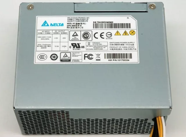 1PC For Delta DPS-300AB-81B for Haikang POE hard disk recorder power supply