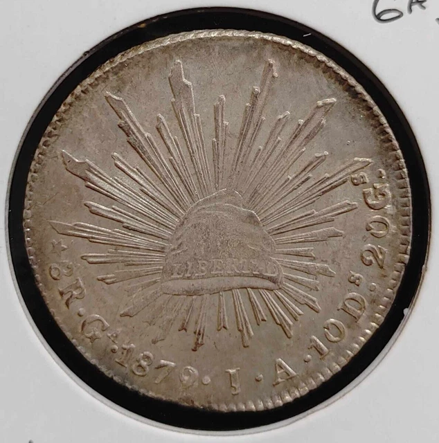 Mexico 1879 Ga JA 8 Reales