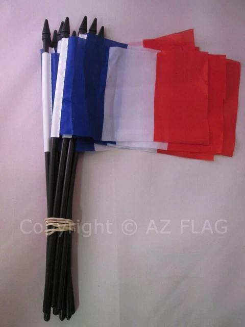 AZ FLAG Pacco 10 Bandiere Tonga 45x30cm con Asta di Legno - Bandiera TONGHESE 30 x 45 cm