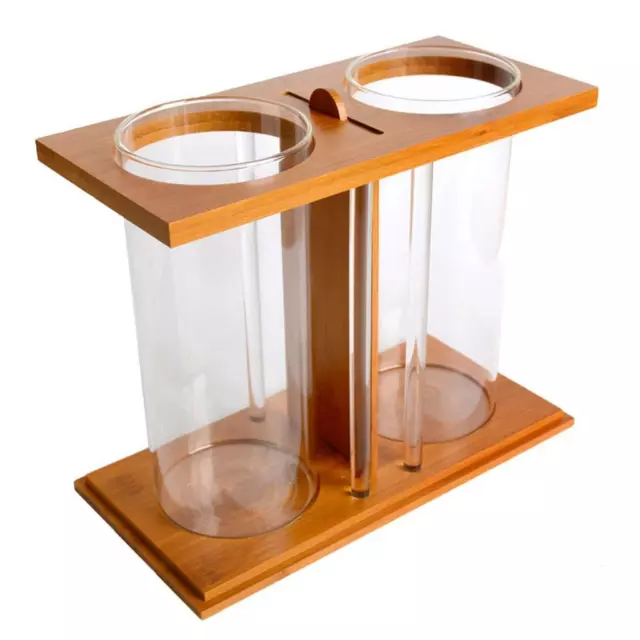 Betta Tank Aquarium Kit,Made From Glass And Bamboo 2