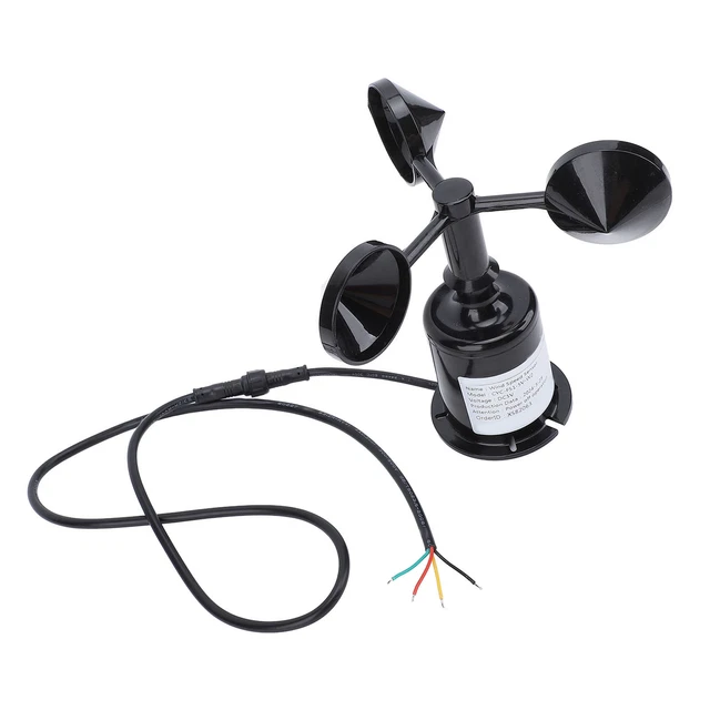 ANEMOMETER SENSOR 3 Wind Speed Monitoring Sensor With 0.8m Cable For £ ...