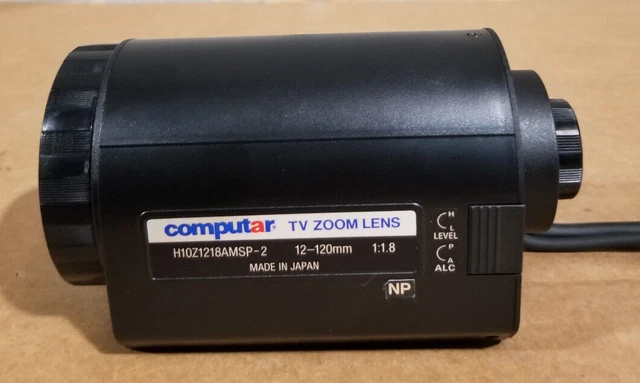 Computar H10Z1218M USED 12-120MM F1.8 1/2" C Electric Zoom Lens