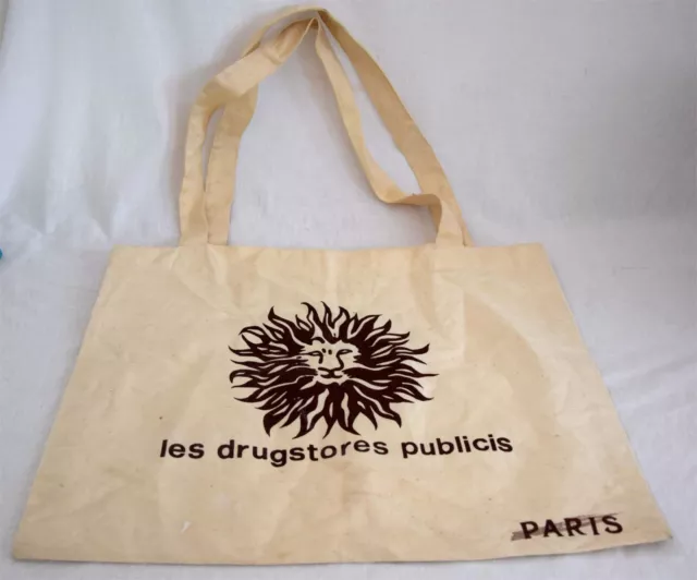 Sac / Poche publicitaire Drugstore Publicis Paris