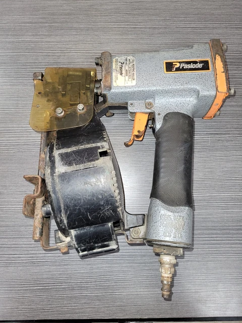 PASLODE 3175/44 RCU COIL ROOFING NAILER NAIL GUN Pre-Owned PASLODE 3175/44 RCU COIL ROOFING NAILER NAIL GUN Pre-Owned