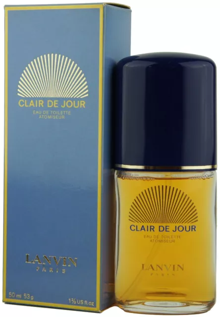 (119,98Eur/100Ml) 50Ml Vintage Lanvin -  Clair De Jour Eau De Toilette Spray Neu