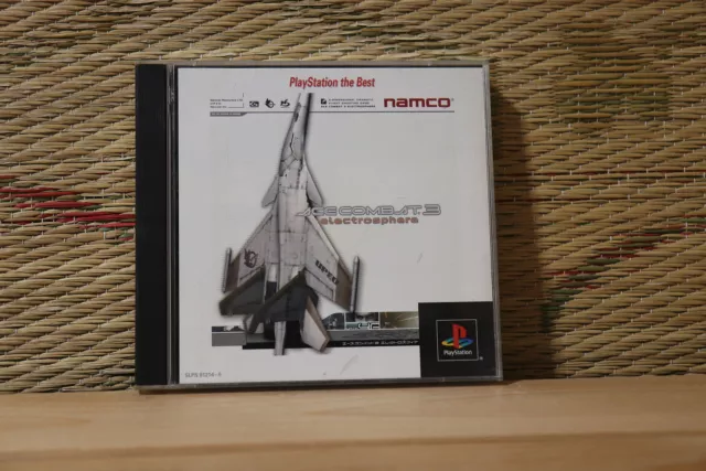Ace Combat 3 no manual edition Japan Playstation 1 PS1 Very Good Condition!