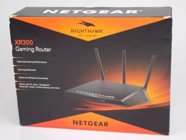 Netgear XR300 Nighthawk Pro Gaming Dual Band Wireless Wifi WLAN Router