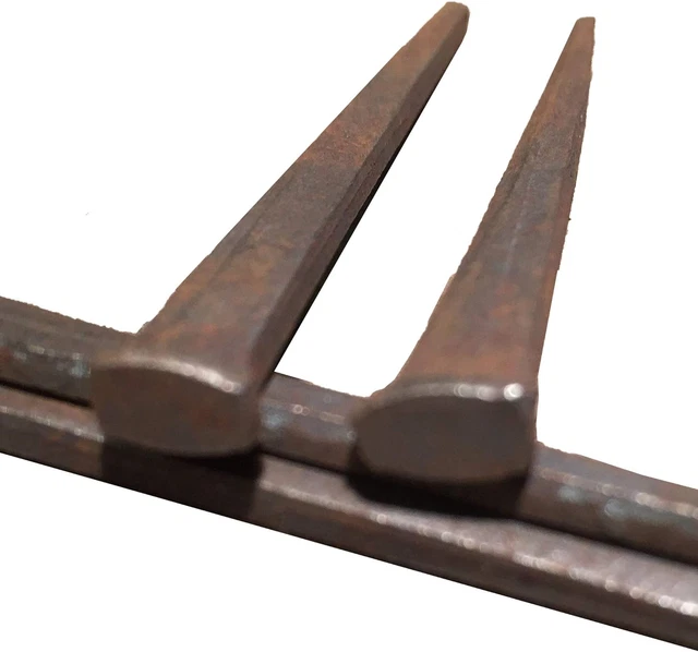 3 - 10d CUT FLOORING NAILS - Antique Historic Reproduction Nails - lbs 1
