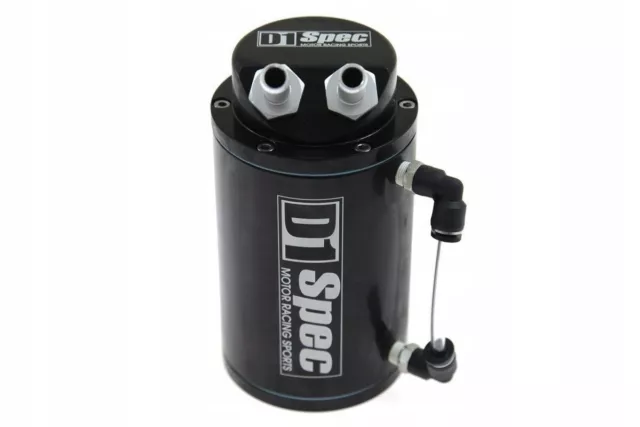 Sport Universal Kit Ds-Ot-008 Oil Catch Tank D1Spec 9Mm Black