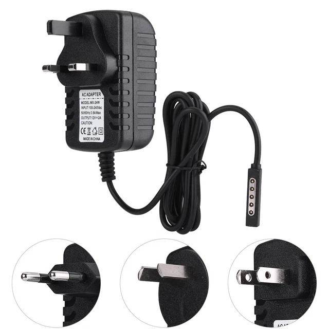Adapteur AC pour Microsoft 12V 2A Surface Pro RT 1512 24W - Audio-Vidéo Adapteur AC pour Microsoft 12V 2A Surface Pro RT 1512 24W - Audio-Vidéo