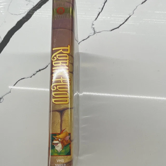 WALT DISNEY HOME Video Gold Collection Robin Hood VHS NTSC G (1984 ...