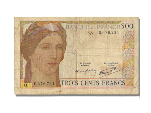 [#22822] Billet, France, 300 Francs, 300 F 1938-1939, 1939-02-09, TB+, Fayette:2