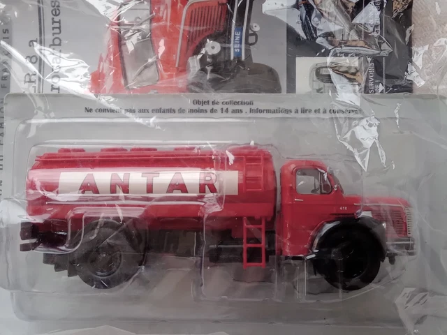 Modellino 1/43 Camion Berliet GLR 8a - Collezione Hachette - Rosso Fuoco! - Foto 3