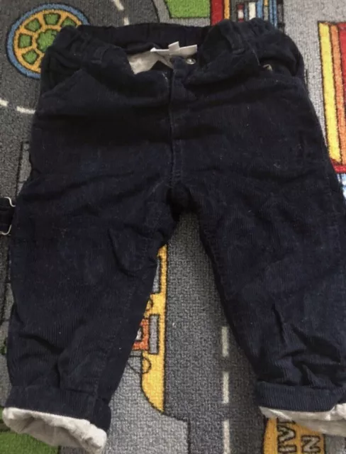 Pantalon bébé garçon Velours 12 Mois Cadet Rousselle très bon état