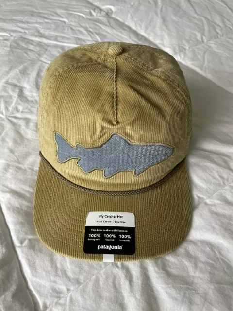 Patagonia Fly Catcher Hat - New With Tags - Fitz Roy Trout: Moray Khaki
