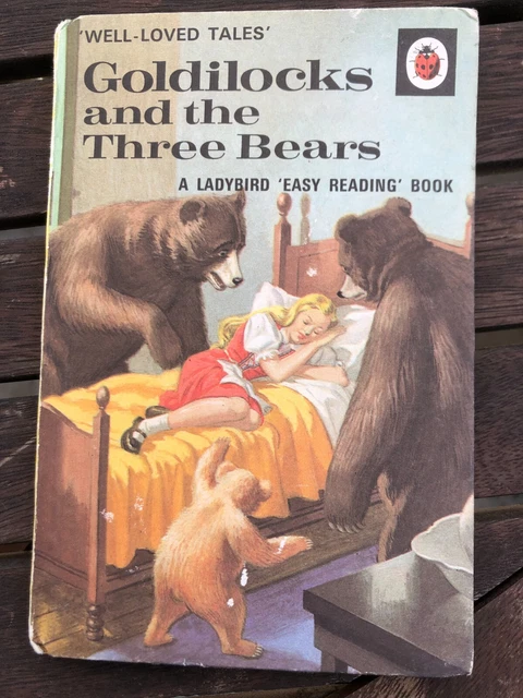GOLDILOCKS AND THE Three Bears Ladybird Well-Loved Tales Series 606D ...