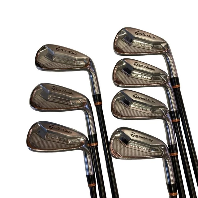TAYLORMADE P770 IRON Set 5-Piece Project X LZ 5.5 Forged/Cavity
