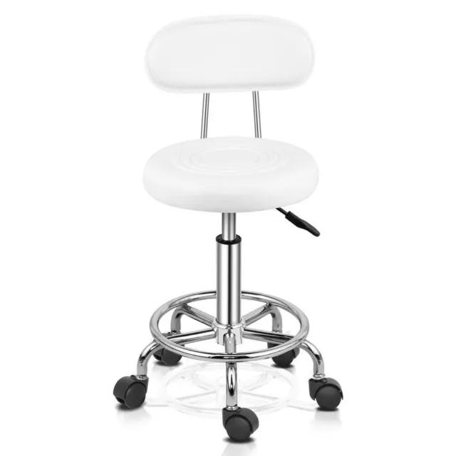 Backrest Salon Stool Massage Hairdressing Swivel Tattoo Spa Chair Hydraulic Lift