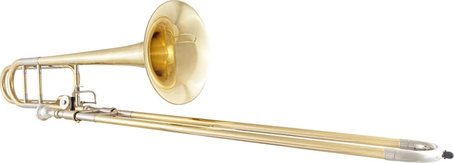 Bach 411 Intermediate F-Attachment Trombone - Lacquer