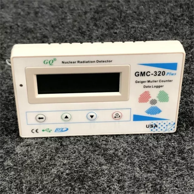 GQ Electronics GMC-320+ Geiger Counter Nuclear Radiation Detector Data Recorder