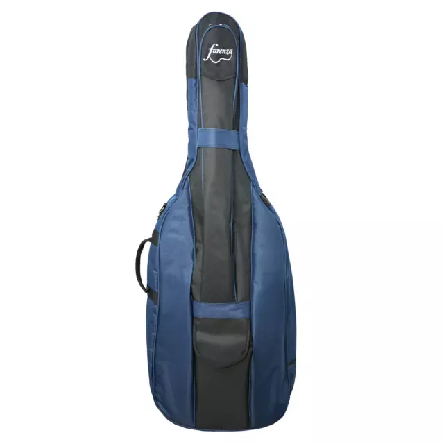 Forenza Cello Bag Padded Cover with Bow Pocket and Backpack Straps