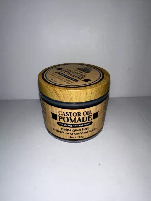 MEN Castor Oil Beard and Hair Pomade For Styling Hair And Beard,All Day Hold,...