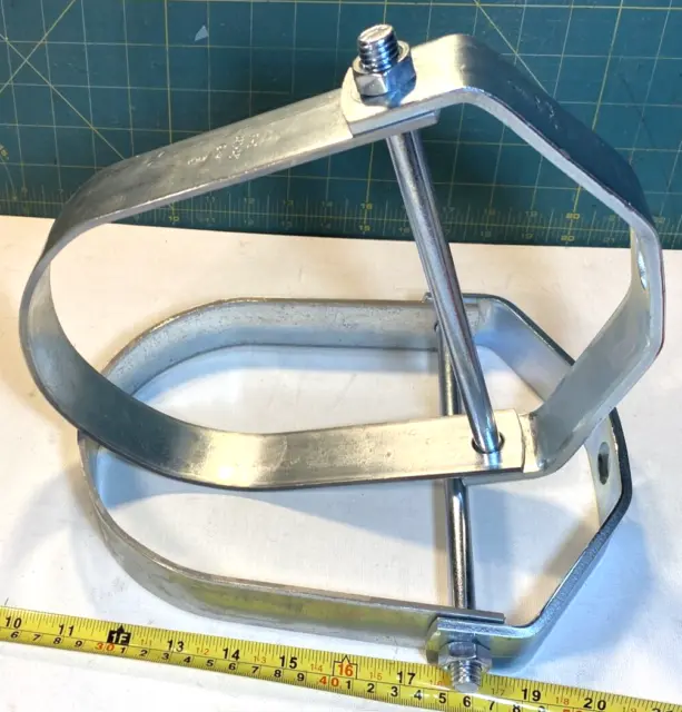 Lot of 2) PHD 451 6” Clevis Hanger For 6 Inch Pipe - Electro Galvanized