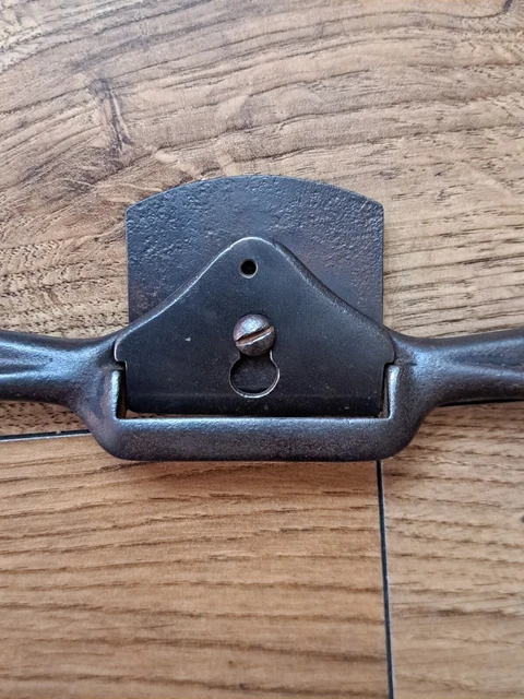 Very Early Stanley Rule And Level Co  Flat Bottom  Spoke Shave 9
