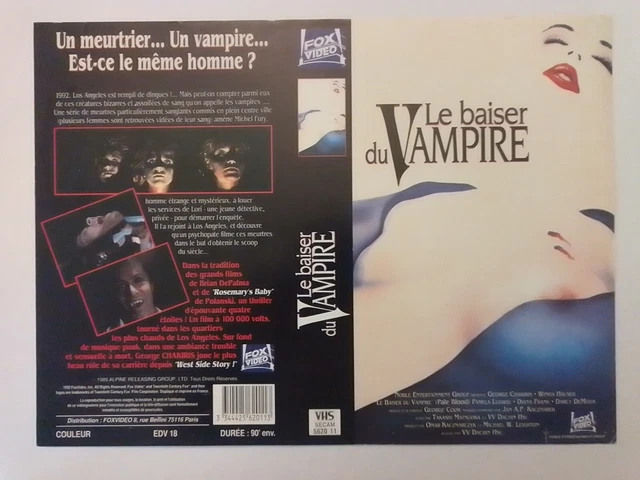JAQUETTE VHS (SEUL) FOX Video Le Baiser Du Vampire EUR 4,00 - PicClick FR