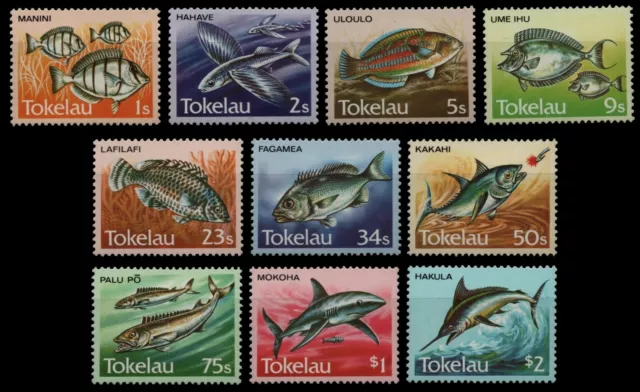 Tokelau 1984 - Mi-Nr. 101-110 ** - MNH - Fische / Fish