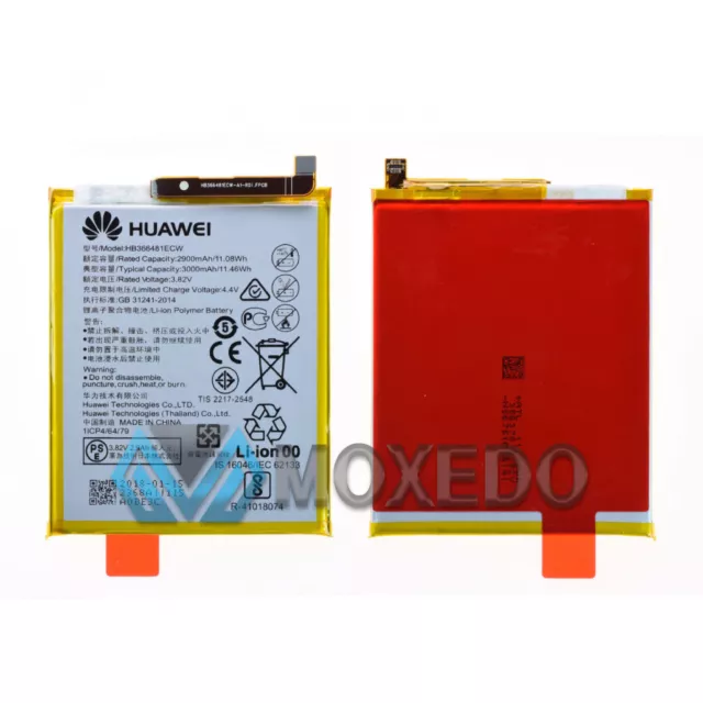 BATTERIA PER HUAWEI P20 LITE HB366481ECW 3000mAh ORIGINALE SERVICE PACK