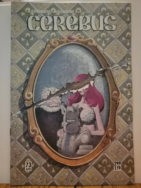 Cerebus #73 April Copper Age Collectible Comic Book Aardvark-Vanaheim