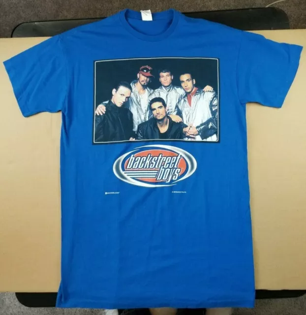 VINTAGE 90S BACKSTREET Boys 1998 T-Shirt Blue Adult One Size Fits All ...