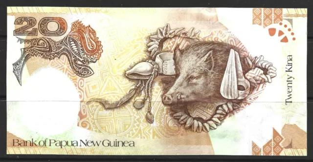 Papua New Guinea 20 Kina Banknote Unused