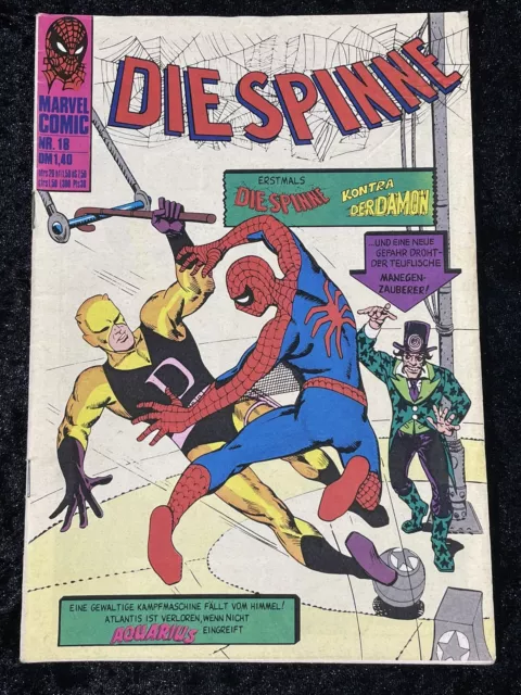 Marvel Comic DIE SPINNE nr. 18 deutsche sprache Spiderman JF335