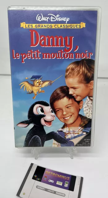 Vhs Danny Le Petit Mouton Noir walt disney