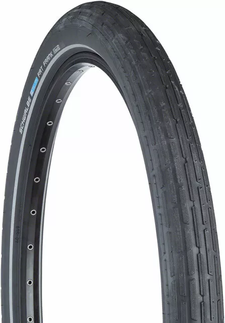 Schwalbe Fat Frank Tire, 29 x 2.0 Wire Bead Black with Reflex Sidewall and K-Gua