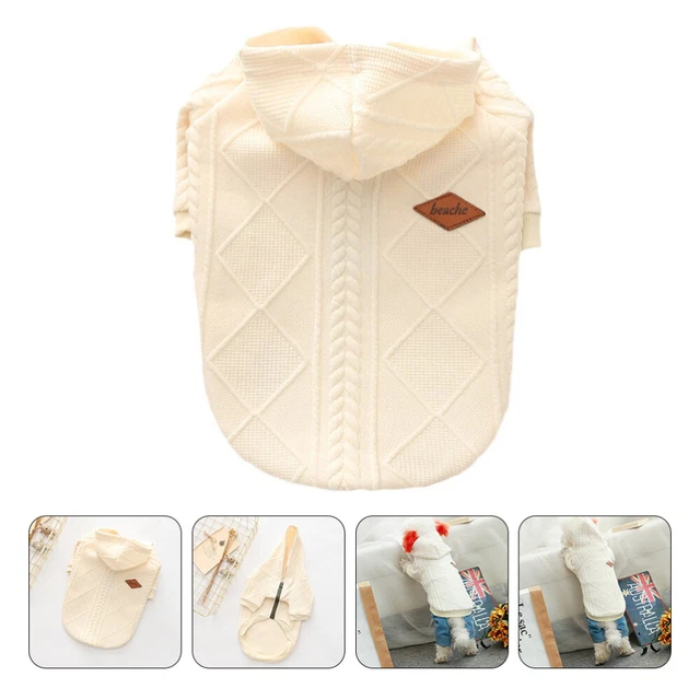 warm cat sweater Winter warme Kapuze Hundepullover Haustier Kleidung Hund Katze