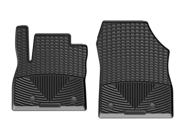 WeatherTech All-Weather Floor Mats for Chevy Cruze 2016-2019 1st Row Black