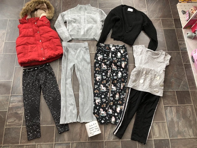 Pacchetto Abbigliamento Ragazze 8-9 Anni Fatface Zara Sonetti Gilet Maglione