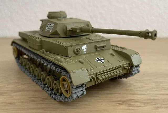 SOLIDO militaire WW2 char Allemand PANZER IV F2 SDKFZ 161  DAK Afrika Korps 1942