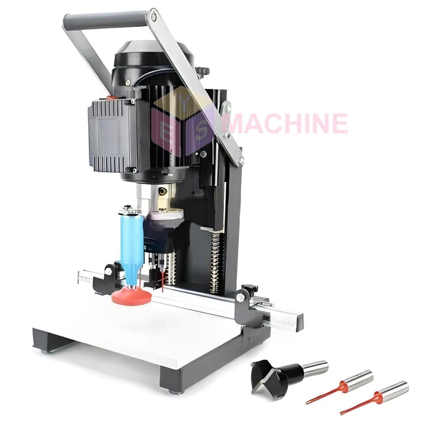 110V/220V Portable Hinge Drill Hole Machine Woodworking Drill Boring Machine