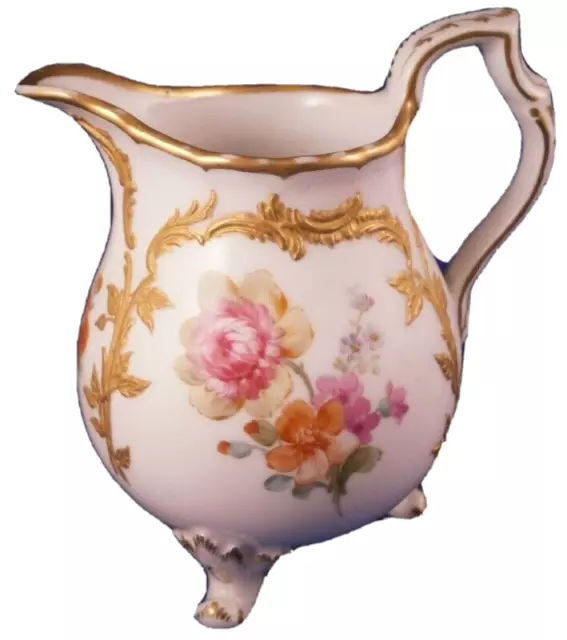 Antigüedad 20thC KPM Berlín Porcelana Desnatadora Porzellan Milk Jug Pitcher
